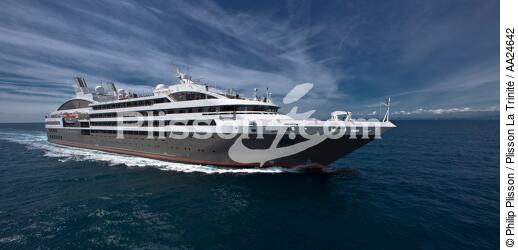 The Boreal - © Philip Plisson / Plisson La Trinité / AA24642 - Photo Galleries - Big Cruises