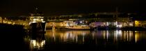 Brest by night © Philip Plisson / Plisson La Trinité / AA24817 - Photo Galleries - Brest