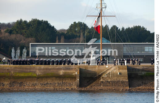 L'Ecole Navale à Brest. - © Philip Plisson / Plisson La Trinité / AA24822 - Nos reportages photos - Marine nationale