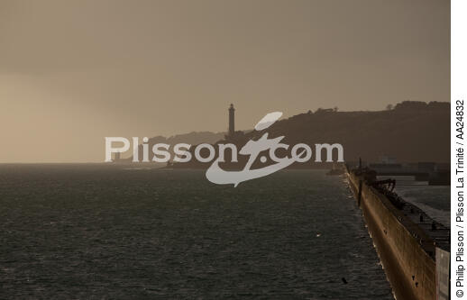 Devant Brest - © Philip Plisson / Plisson La Trinité / AA24832 - Nos reportages photos - Ville [29]