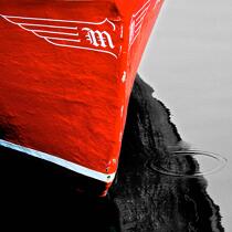 Etrave rouge. © Philip Plisson / Plisson La Trinité / AA24857 - Nos reportages photos - Etraves