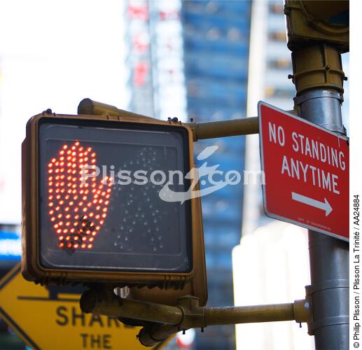 Time square à New York - © Philip Plisson / Plisson La Trinité / AA24884 - Nos reportages photos - Urbain