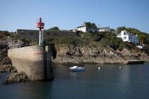 Le petit port de Brigneau dans le Finistère. © Philip Plisson / Plisson La Trinité / AA24895 - Nos reportages photos - Port