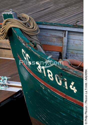 Port-Rhu à Douarnenez. - © Philip Plisson / Plisson La Trinité / AA24994 - Nos reportages photos - Elément d'un bateau