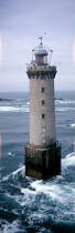 Lighthouse Kéréon © Philip Plisson / Plisson La Trinité / AA25050 - Photo Galleries - Iroise Sea [The]