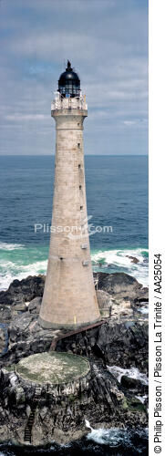 Lighthouse Skeryvore - © Philip Plisson / Plisson La Trinité / AA25054 - Photo Galleries - Scotland
