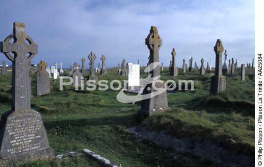 Celtic Cross in Scotland - © Philip Plisson / Plisson La Trinité / AA25084 - Photo Galleries - Scotland