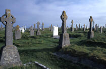 Celtic Cross in Scotland © Philip Plisson / Plisson La Trinité / AA25084 - Photo Galleries - Religious monument