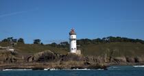 Le phare du Petit Minou à l'entrée de la Rade de Brest. © Philip Plisson / Plisson La Trinité / AA25127 - Nos reportages photos - Phare [29]