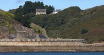Le fort du Mengant dans le Goulet de Brest. © Philip Plisson / Plisson La Trinité / AA25130 - Nos reportages photos - Monument historique