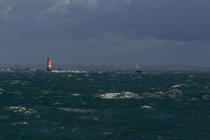 Pierres Noires lighthouse. © Philip Plisson / Plisson La Trinité / AA25255 - Photo Galleries - Iroise Sea [The]