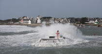 Lesconil © Philip Plisson / Plisson La Trinité / AA25311 - Photo Galleries - Storm at sea