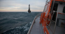 Aboard the lifeboat to the island of Sein. © Philip Plisson / Plisson La Trinité / AA25476 - Photo Galleries - Lighthouse [29]