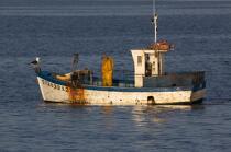 Petite pêche devant Loctudy. © Philip Plisson / Plisson La Trinité / AA25495 - Nos reportages photos - Ville [29]