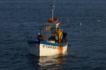 Petite pêche devant Loctudy. © Philip Plisson / Plisson La Trinité / AA25500 - Nos reportages photos - Loctudy