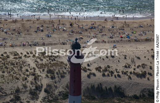 La Coubre beach - © Philip Plisson / Plisson La Trinité / AA25687 - Photo Galleries - Beach