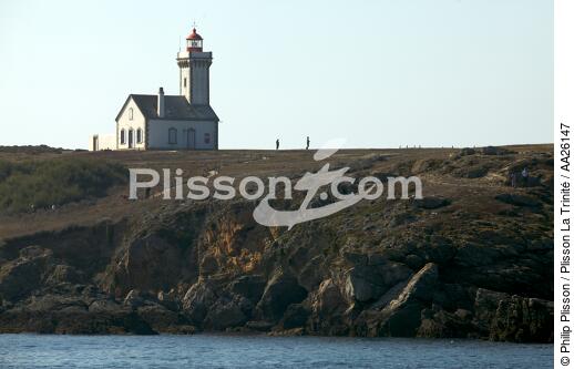 Les Poulains point - © Philip Plisson / Plisson La Trinité / AA26147 - Photo Galleries - Lighthouse [56]