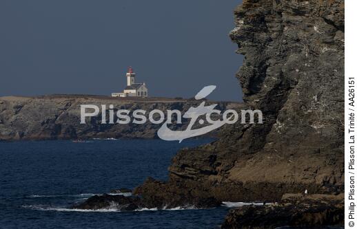 The Poulains point - © Philip Plisson / Plisson La Trinité / AA26151 - Photo Galleries - Rock