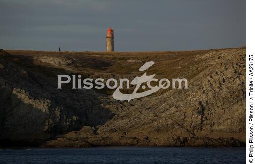 Goulphar Lighthouse - © Philip Plisson / Plisson La Trinité / AA26175 - Photo Galleries - Cliff