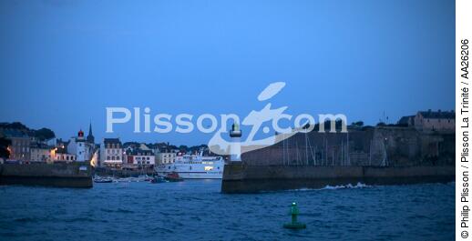 The port of Palais on Belle-Ile. - © Philip Plisson / Plisson La Trinité / AA26206 - Photo Galleries - Island [56]