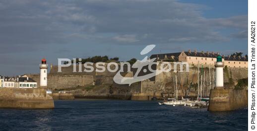 The port of Palais on Belle-Ile. - © Philip Plisson / Plisson La Trinité / AA26212 - Photo Galleries - Island [56]