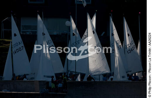 Le Yacht Club de Carnac. - © Philip Plisson / Plisson La Trinité / AA26224 - Nos reportages photos - De Quiberon à la Vilaine