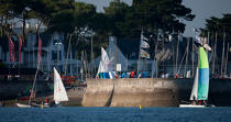 The Yacht Club de Carnac. © Philip Plisson / Plisson La Trinité / AA26229 - Photo Galleries - Sports catamaran