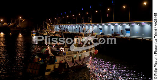 Le port de pêche de Kéroman à Lorient. - © Philip Plisson / Plisson La Trinité / AA26465 - Nos reportages photos - Bateau de pêche