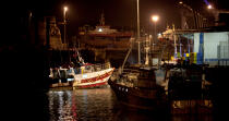 Le port de pêche de Kéroman à Lorient. © Philip Plisson / Plisson La Trinité / AA26484 - Nos reportages photos - Morbihan