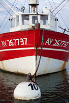 Boat on the river Crac'h © Philip Plisson / Plisson La Trinité / AA26556 - Photo Galleries - Fishing vessel