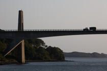 Le pont du Bonhomme sur le Blavet. © Philip Plisson / Plisson La Trinité / AA26709 - Nos reportages photos - De Bénodet à Etel