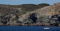 Groix island © Philip Plisson / Plisson La Trinité / AA26737 - Photo Galleries - Small boat