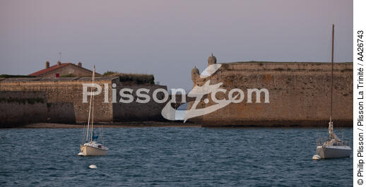 Citadelle de Port-Louis - © Philip Plisson / Plisson La Trinité / AA26743 - Nos reportages photos - Morbihan