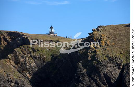 Groix island - © Philip Plisson / Plisson La Trinité / AA26782 - Photo Galleries - Lighthouse [56]