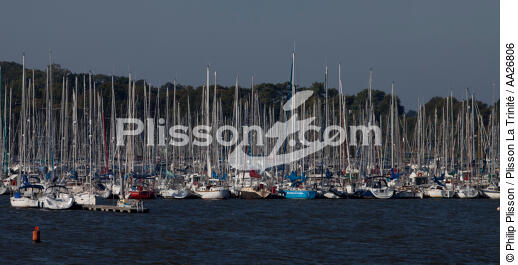 Port d'Arzal - © Philip Plisson / Plisson La Trinité / AA26806 - Nos reportages photos - Arzal
