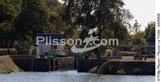 La Vilaine - © Philip Plisson / Plisson La Trinité / AA26846 - Nos reportages photos - Canal de Nantes à Brest