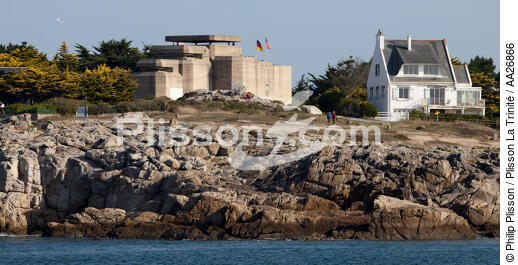 Batz-sur-mer - © Philip Plisson / Plisson La Trinité / AA26866 - Nos reportages photos - Bunker