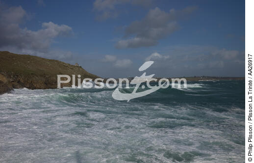 The tip of Plogoff. - © Philip Plisson / Plisson La Trinité / AA26917 - Photo Galleries - From Brest to Loctudy