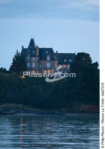 Castle Richeux in Cancale - © Philip Plisson / Plisson La Trinité / AA27319 - Photo Galleries - Ille-et-Vilaine