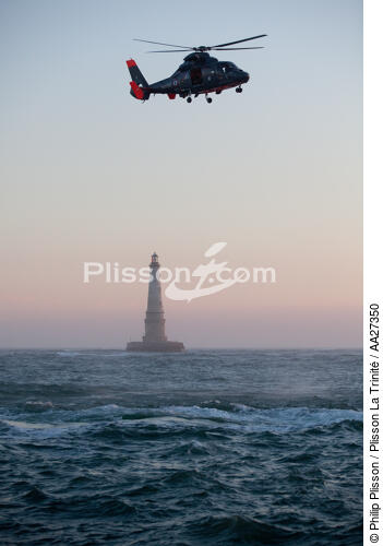 French Navy - © Philip Plisson / Plisson La Trinité / AA27350 - Photo Galleries - Military helicopter