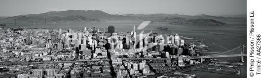 San Francisco - © Philip Plisson / Plisson La Trinité / AA27366 - Nos reportages photos - Noir et blanc