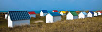 Gouvilles sur mer © Philip Plisson / Plisson La Trinité / AA27373 - Photo Galleries - Beach cabin
