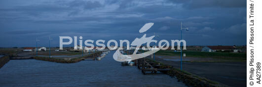 Le port dess Brochets - © Philip Plisson / Plisson La Trinité / AA27389 - Photo Galleries - Pays de Loire