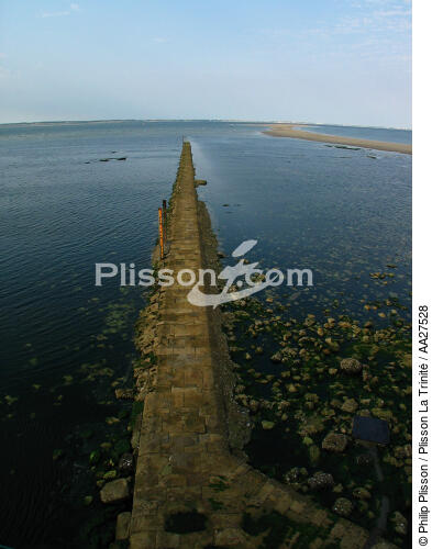 View of lighthouse Cordouan in the estuary of the Gironde. [AT] - © Philip Plisson / Plisson La Trinité / AA27528 - Photo Galleries - Lighthouse [33]
