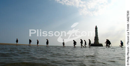 Le phare de Cordouan dans l'estuaire de la Gironde. - © Philip Plisson / Plisson La Trinité / AA27530 - Nos reportages photos - Estuaire de la Gironde