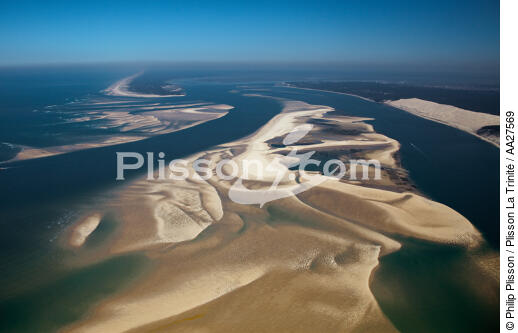 The Arguin sand bank - © Philip Plisson / Plisson La Trinité / AA27569 - Photo Galleries - Sand