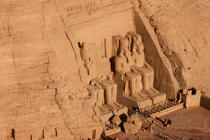The temple of Abu Simbel © Philip Plisson / Plisson La Trinité / AA27609 - Photo Galleries - Egypt from above