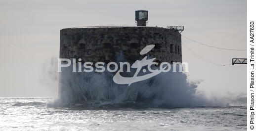 Fort-Boyard - © Philip Plisson / Plisson La Trinité / AA27633 - Nos reportages photos - Monument historique