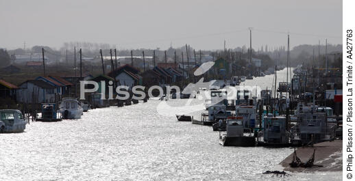 Port de La Tremblade - © Philip Plisson / Plisson La Trinité / AA27763 - Nos reportages photos - La Seudre