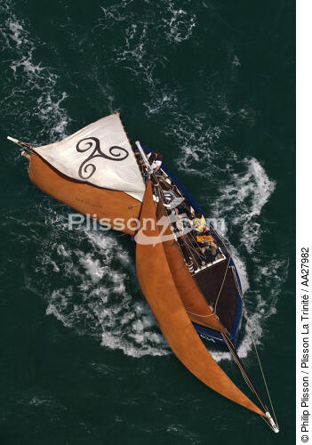 La Semaine du Golfe 2011. - © Philip Plisson / Plisson La Trinité / AA27982 - Photo Galleries - Sloop sardine fishing boat